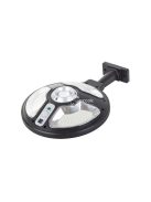 Napenergiával működő lámpa 150 LED-del és alkonyat érzékelővel