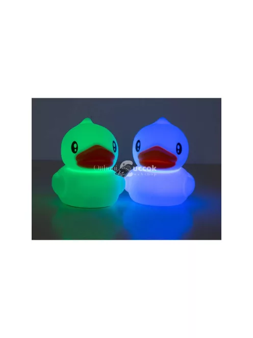 Gyermek éjjeli lámpa LED kacsa RGB érintés USB-alátámasztással