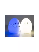 Gyerek éjjeli lámpa LED tojás RGB távirányítóval és USB csatlakozóval