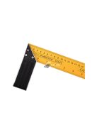 Asztalos szögmérő acélból, skálával