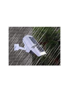 Dummi kamera napelemes mozgásérzékelős éjjeli LED-del