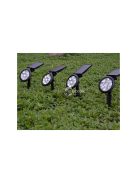 Napenergiával működő színes RGBW LED kerti karácsonyi lámpa