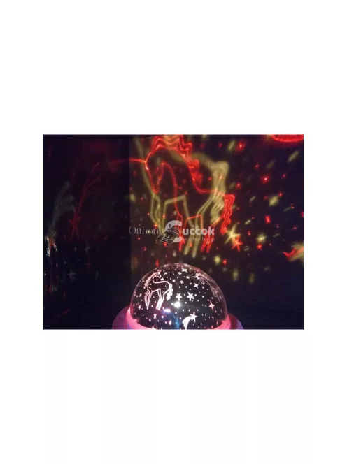 Csillagos égbolt éjszakai fény USB vetítő - gyerekeknek és felnőtteknek, relaxációhoz, alváshoz, ajándéknak.