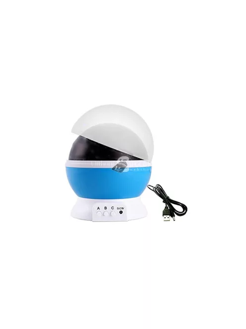 Forgatható csillagos éjszakai fényforrás