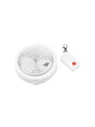 Érintésérzékeny lámpa 5 LED-del távirányítóval és elemekkel
