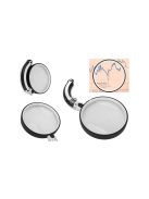 Klasszikus dudoros 90mm-es összecsukható lencse - üveg