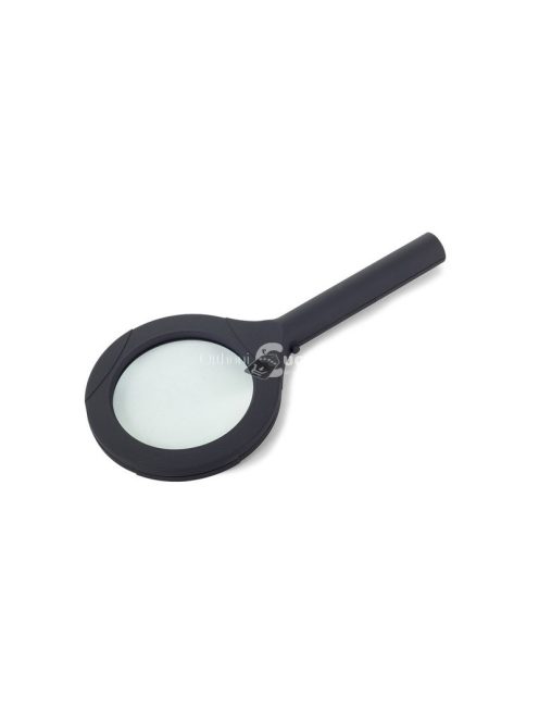 Kézi olvasólupa 3x nagyítással és SMD diódákkal, üveglencsével