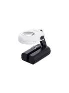 Olvasó nagyító üveg 16x kézi használatra