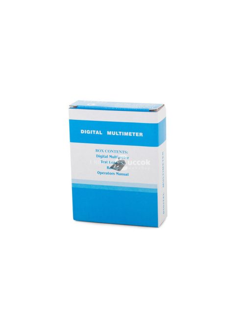Digitális multiméter teszter LCD kijelzővel - mérőműszer, feszültségmérő, árammérő, ellenállásmérő