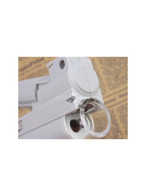 Ékszerész nagyító mikroszkóp 100x LED profi