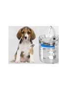 Automatikus itató macska kutya csendes tál itató - Háziállat itató automata - Kutyáknak és macskáknak - Csendes működés