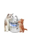 Automatikus itató macska kutya csendes tál itató - Háziállat itató automata - Kutyáknak és macskáknak - Csendes működés