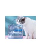 Automatikus itató macska kutya csendes tál itató - Háziállat itató automata - Kutyáknak és macskáknak - Csendes működés