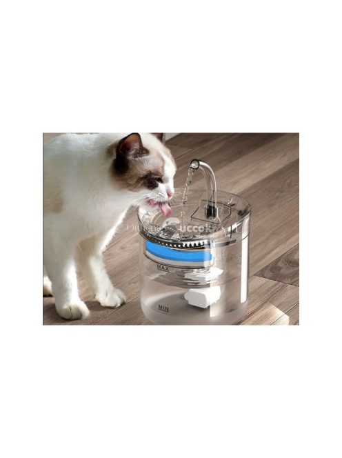 Automatikus itató macska kutya csendes tál itató - Háziállat itató automata - Kutyáknak és macskáknak - Csendes működés