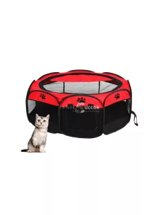   Könnyű, összecsukható kutyafogó, macska ketrec, nagy méretű alom, kennel.
