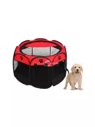 Könnyű, összecsukható kutyafogó, macska ketrec, nagy méretű alom, kennel.