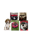 Könnyű, összecsukható kutyafogó, macska ketrec, nagy méretű alom, kennel.