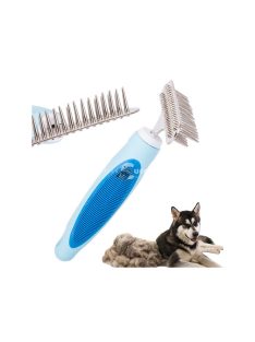   Nagy kutya- és macskaszőr vágószőrkefe - trimmer comb brush