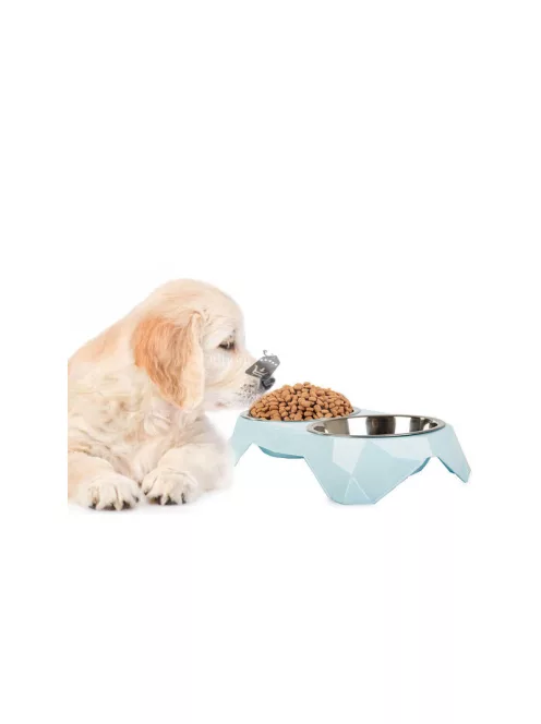 Fém kétállásos kutyás doboz 350ml x 2