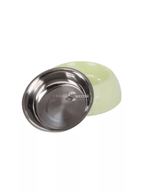 Fém kutyás macskás etetőtál nagy méretben 1200ml