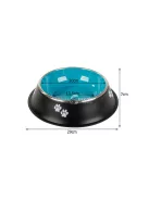 Csúszásmentes fém kutya tál nagy 1 literes