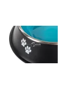 Csúszásmentes fém kutya tál nagy 1 literes