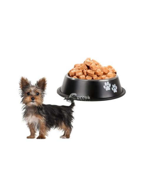 Fém kutyatál csúszásgátló gumival 150ml