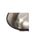 Fém kutyatál csúszásgátló gumival 150ml