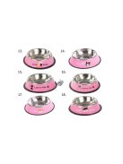 Fém csúszásmentes kutya tál 500ml