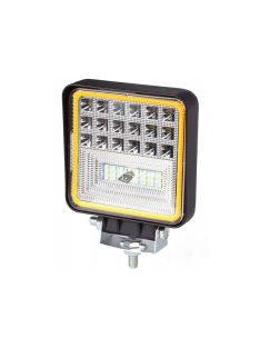   Led munkalámpa 42 LED-del és halogén izzóval 126W 12V-24V Cree technológiával