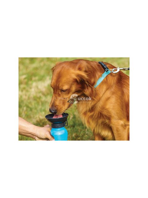 Utazó kulacs kutya tál 0,5 literes