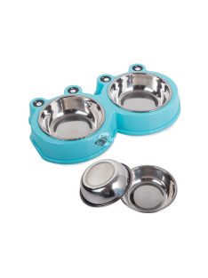 Fém két kutya doboz 0,3l x 2