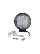 Munkalámpa halogén kör alakú 9 LED 27W keresőfény