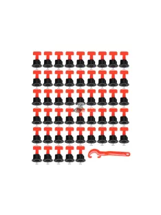   Csempekiegyenlítő rendszer cölöpök klipsz fogantyúval 50