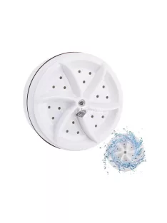 Hordozható mini utazó mosógép - kör alakú mosógép