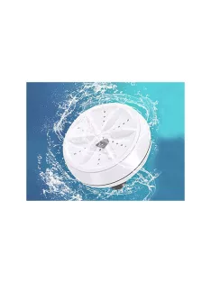 Hordozható mini utazó mosógép - kör alakú mosógép