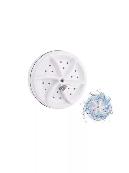 Hordozható mini utazó mosógép - kör alakú mosógép