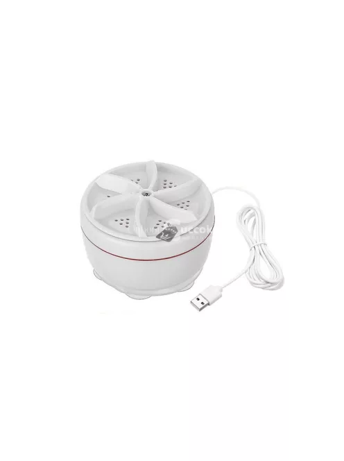 Hordozható mini utazó mosógép - kör alakú mosógép