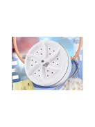 Hordozható mini utazó mosógép - kör alakú mosógép