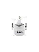 Napelemes túrázó sátor lámpa USB LED-del