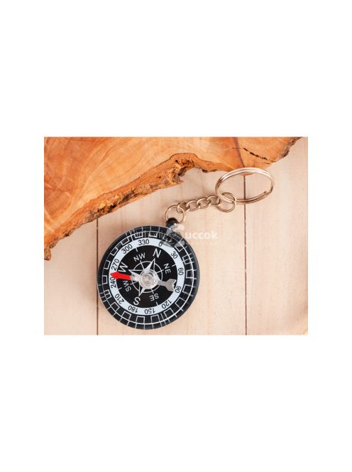 Térképes turista zsebóra medál