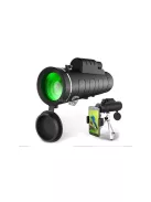 Távcső monokulár telefon állvány 40x60