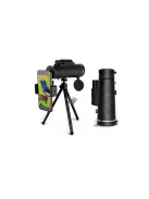 Távcső monokulár telefon állvány 40x60