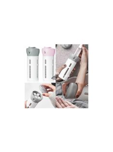 Utazási szervező folyékony kozmetikum adagolóval