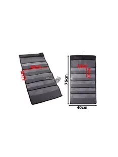   Ruhatartó szervező függő szekrény kétoldalas 24 zsebbel