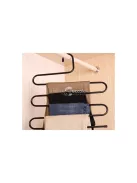 Nadrágtartó szekrénybe 5 pár masszív - Nadrágtartó, szekrénybe, masszív, 5 pár, tárolás