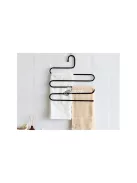 Nadrágtartó szekrénybe 5 pár masszív - Nadrágtartó, szekrénybe, masszív, 5 pár, tárolás