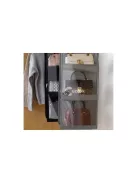 Kézitáskatároló szervező akasztóval