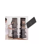 Kézitáskatároló szervező akasztóval