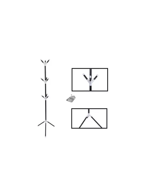 Ruhásszárító állvány - praktikus ruhafogasokkal, modern designnal, könnyen összeszerelhető, stabil kivitelben.